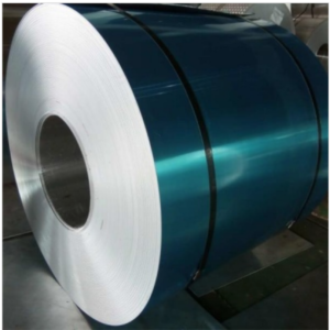 Natural appearance of aluminum coils 3003 H14 with blue firm